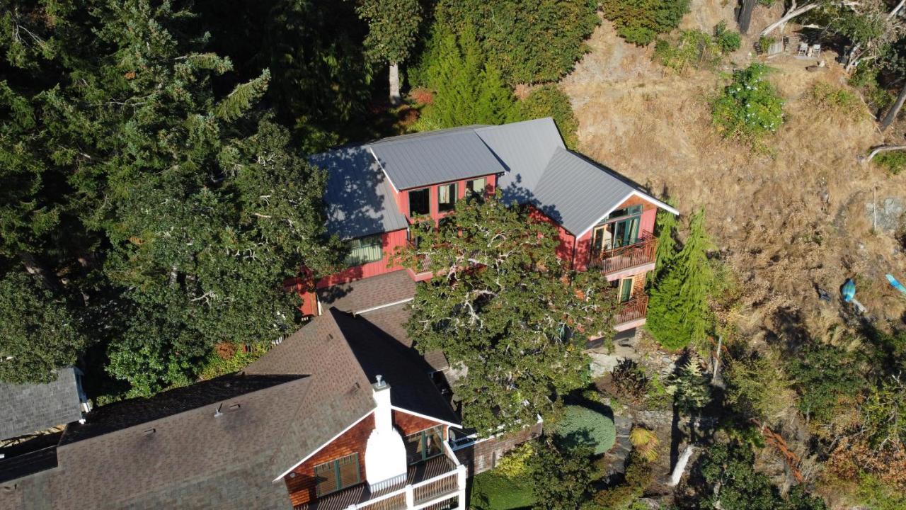 Salishan Tree House Suite Cowichan Bay Eksteriør billede